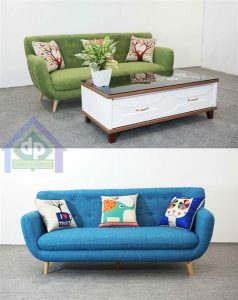 Một số mẫu sofa nỉ nhung dành cho phòng khách sang trọng