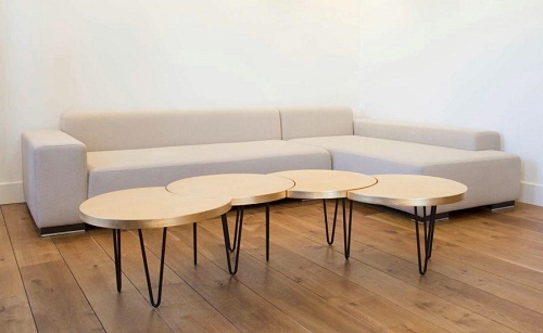 Mẫu bàn sofa thông minh cho phòng khách hiện đại